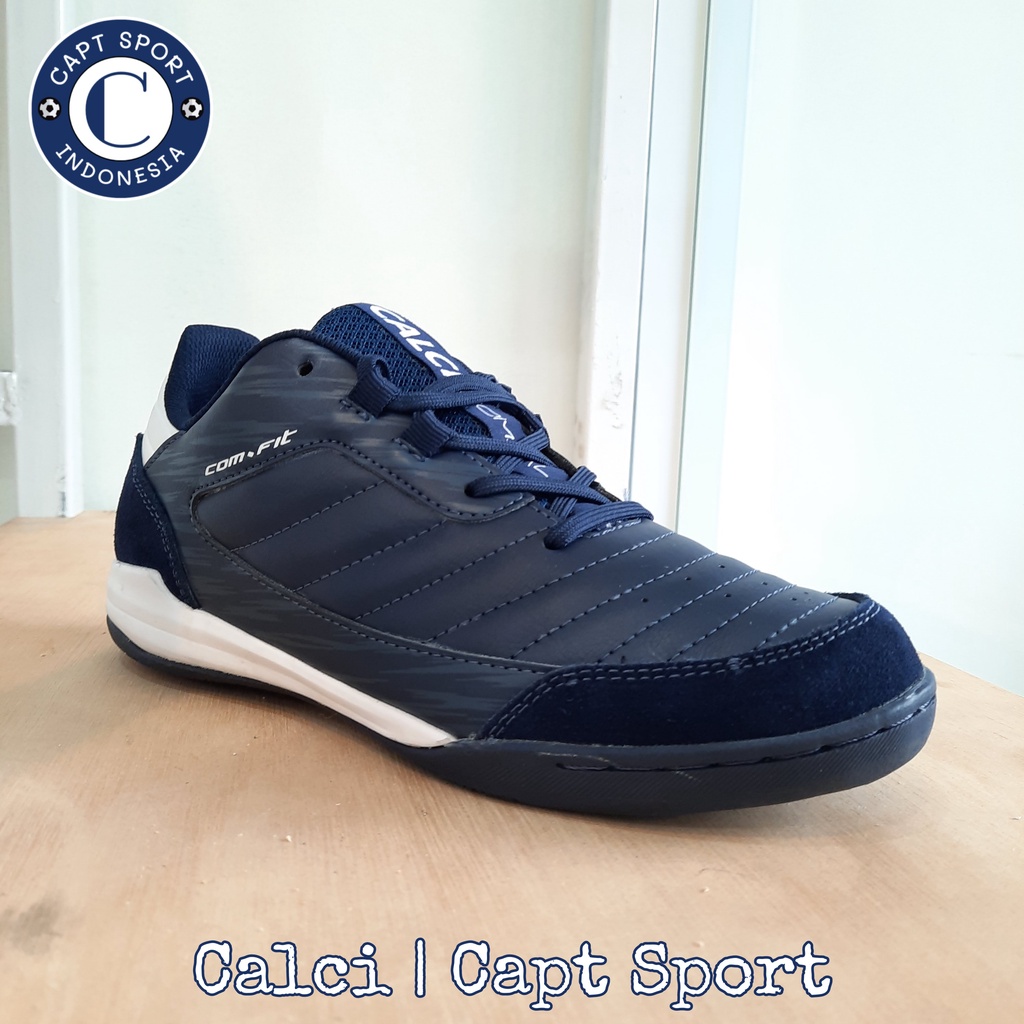 SEPATU FUTSAL CALCI INFLICT BOMSALA Navy ORIGINAL