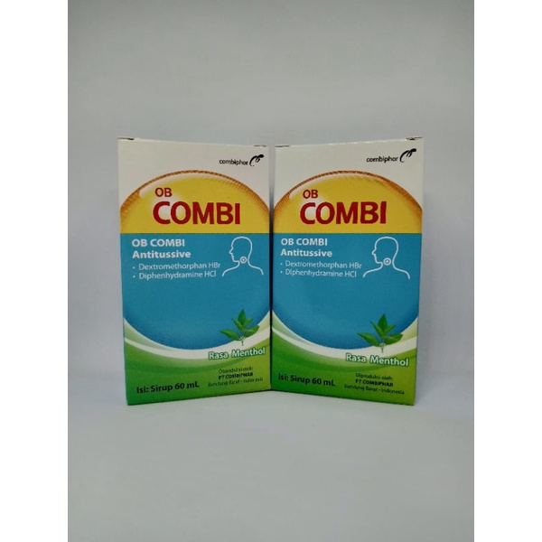 OB COMBI ANTITUSSIVE SIRUP 60 ML - ED 01/2025