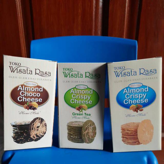 Jual Almond Crispy Wisata Rasa Surabaya Shopee Indonesia