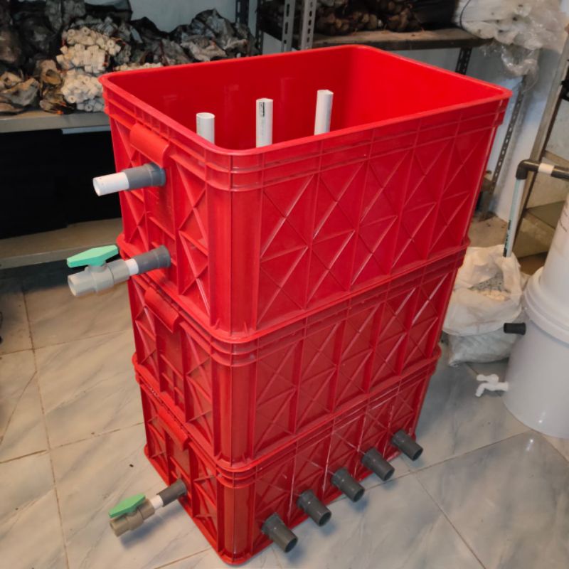 TRICKLE BOX FILTER JUMBO filter kolam ikan