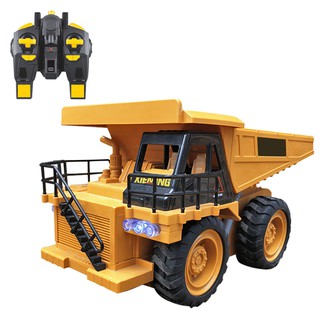 6CH Dump Truck Remote  Control  Simulasi Konstruksi  Mainan  