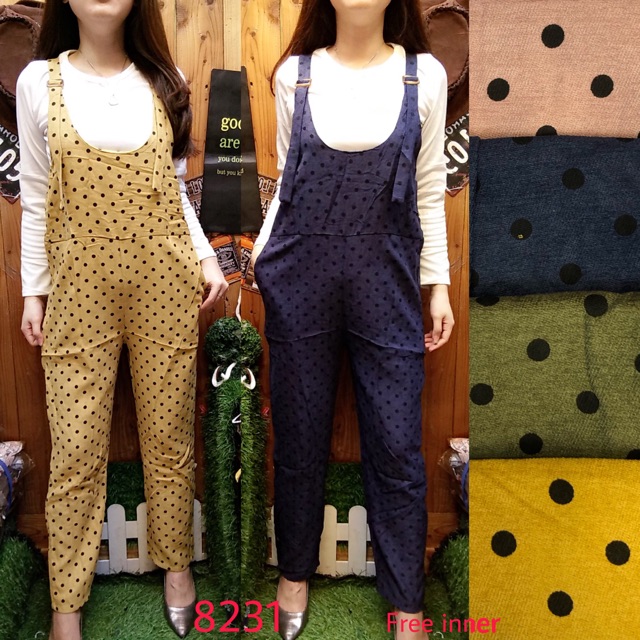 OVERALL FROGGY DOTDOT PJG IMPORT 8231