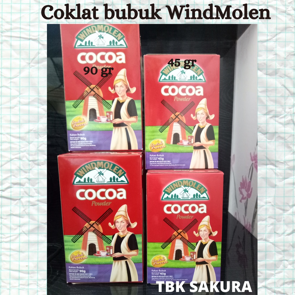 

Coklat Bubuk Windmolen 80gr