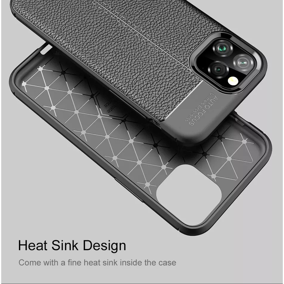 Case Iphone 11 PRO MAX - Iphone 11 PRO - Iphone 11 - Iphone X Auto Focus Leather Case