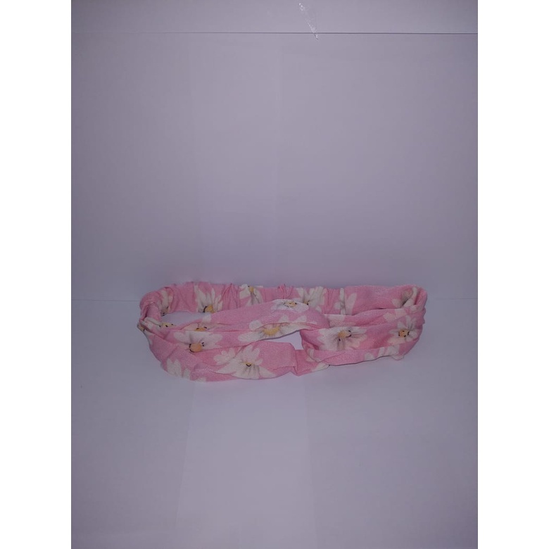 BANDANA WANITA KAIN MOTIF ELASTIS / BANDO MOTIF ALA KOREA [SWEETSPACE]