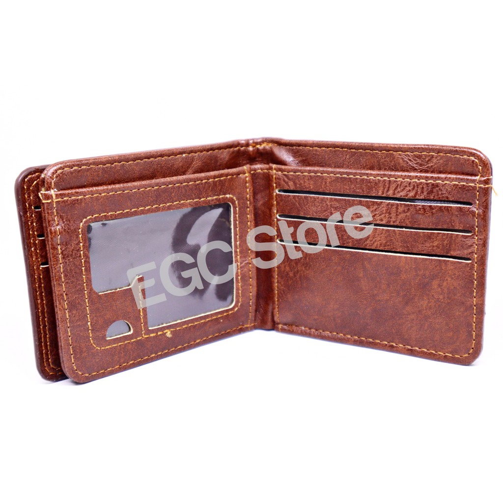 Dompet Lipat Pria Bahan Kulit Premium / Dompet Pria model lipat - F-008-5