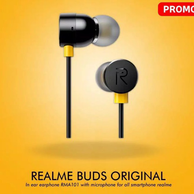 Headset Realme Buds Original RMA 101 Magnetic