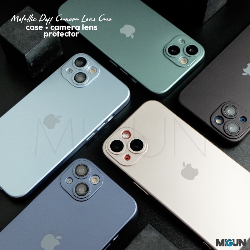 Case iPhone Metallic premium TPU for iPhone 11 11PRO 11PROMAX 7 8 SE2020 7+ 8+ X XS XR XSMAX 12 13 MINI PRO PROMAX