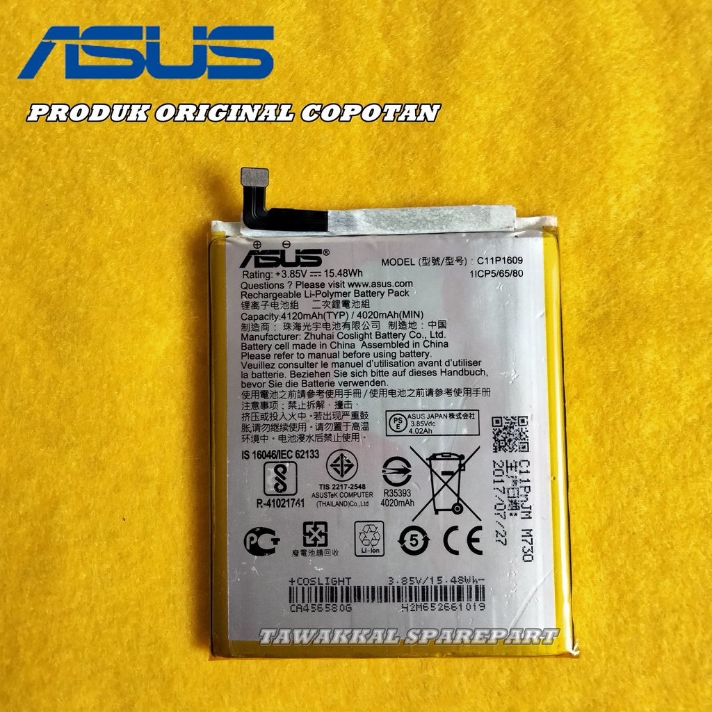 BATERAI BATRAI BATRE ASUS ZENFONE 4 MAX X00HD ZCK20KL ORIGINAL COPOTAN