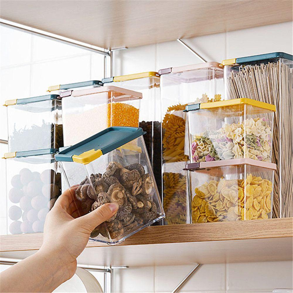 Storage box new Perlengkapan Dapur Toples Barang Kering sealed Kaleng