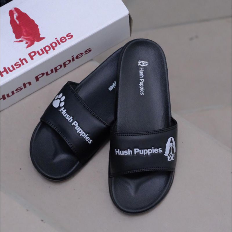 Sandal Hush  Puppies  Black Logo  White Original BNWB 