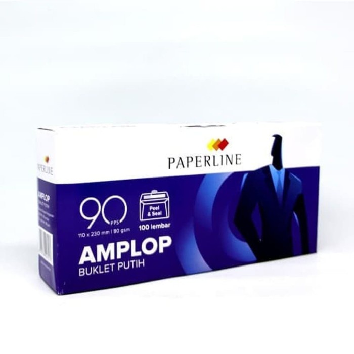 

Menyurat-Surat- Amplop Paperline No 90 / Amplop Putih / Amplop Uang / Ambplop Surat -Surat-Menyurat.