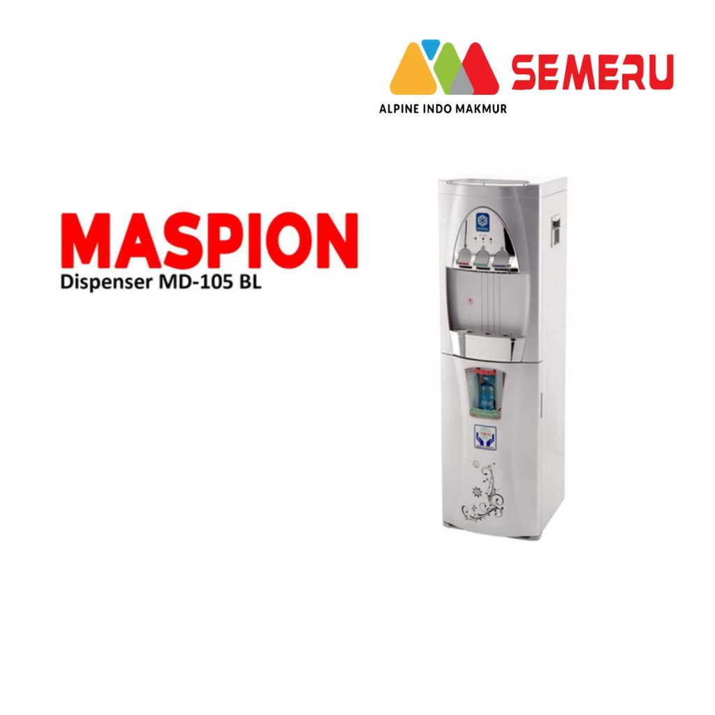 MASPION DISPENSER STANDING GALON BAWAH MD-105 BL KHUSUS MAKASSAR