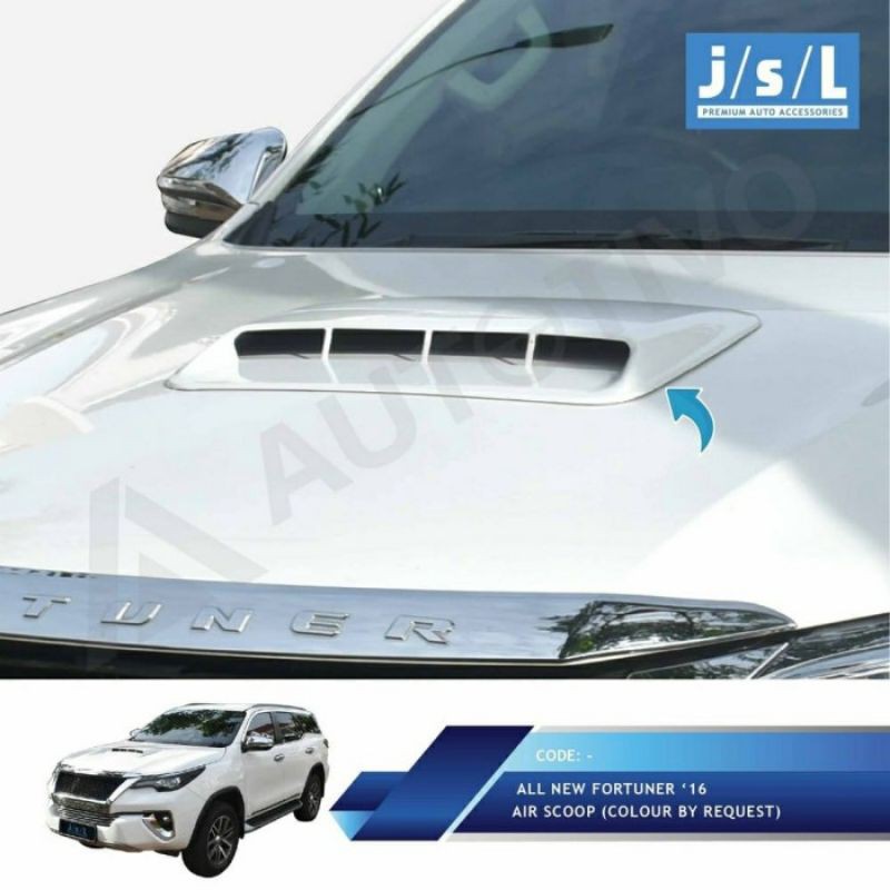 air scoop all new Fortuner colour by request jsl