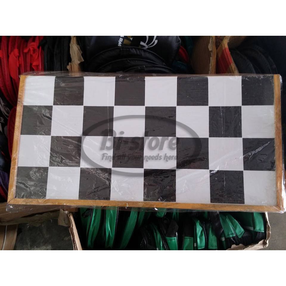 Papan Catur Kayu Besar 50 cm Jumbo XL murah