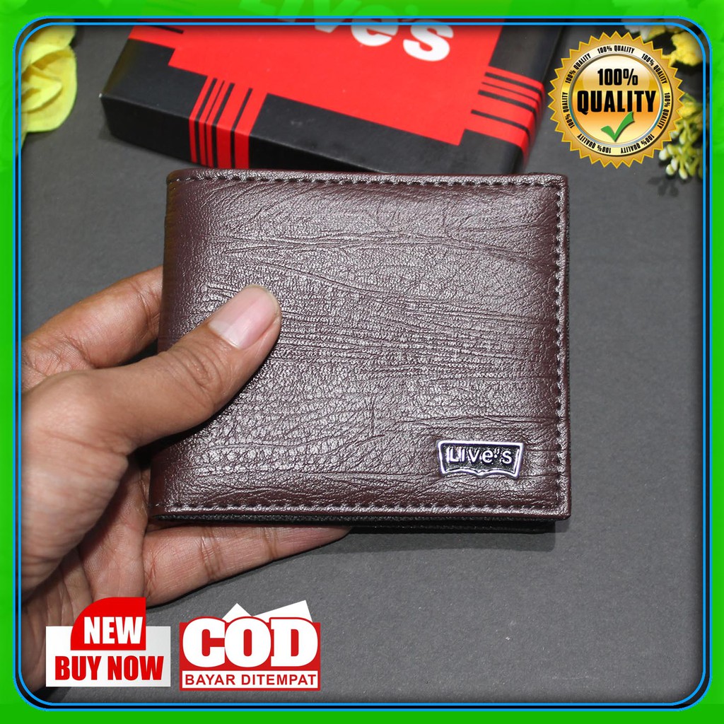 Dompet Cowok Pendek kasual terbaru premium Bayar di tempat