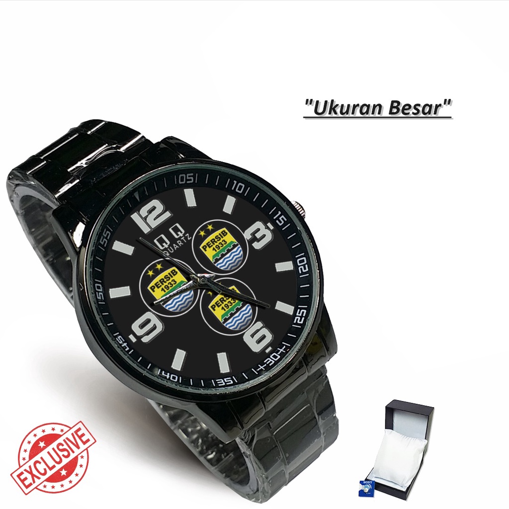 Jam Tangan Rantai Couple PERSIB - 1 (Keren)