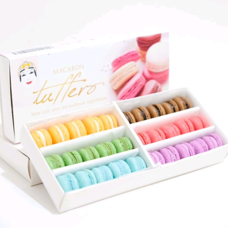 Macaron Mini Isi 30 pcs/Box New Packing