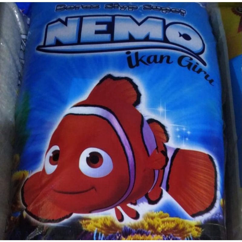 

Beras Nemo 10Kg / Beras Ikan Biru