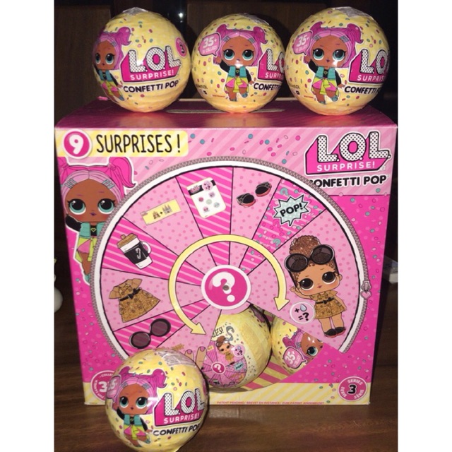 harga lol surprise confetti pop original