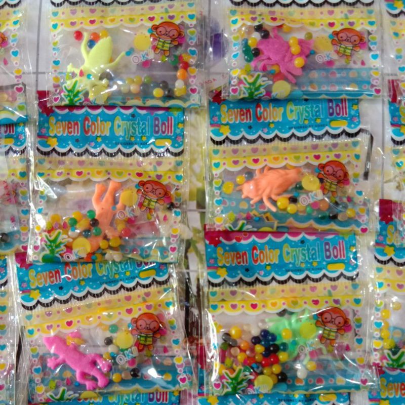 Mainan Waterbeads Rendaman isi 20 Bungkus