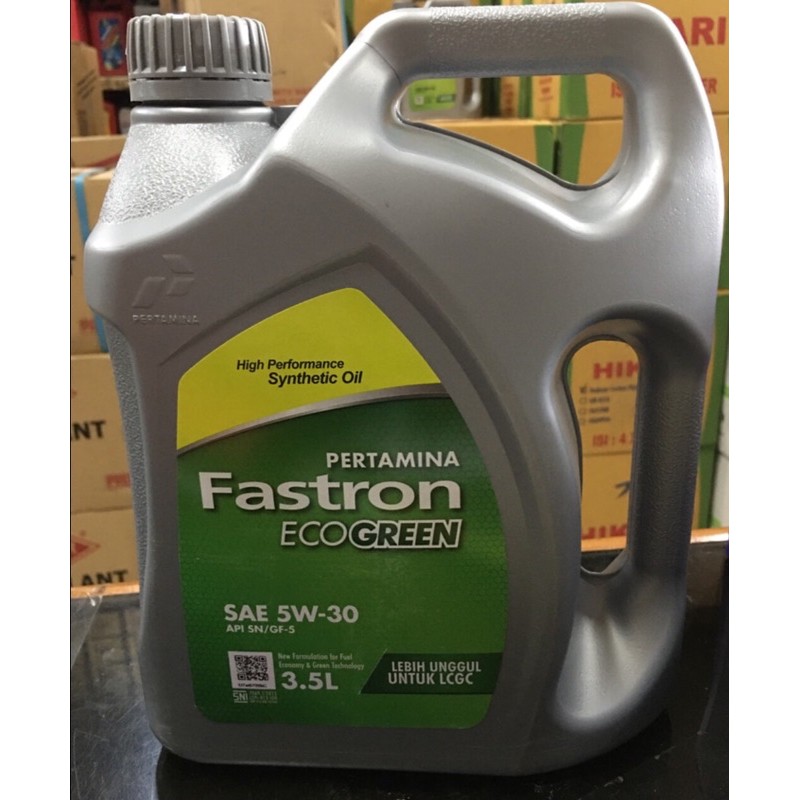 Oli mesin Fastron ECO LCGC 5W/30 - 3,5 liter