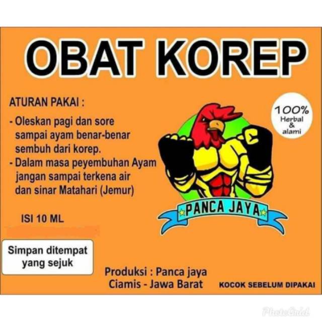 OBAT KOREP KURAP AYAM PANCA JAYA 10ml HERBAL DIJAMIN AMPUH