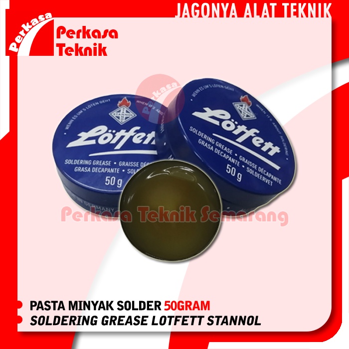 LOTFETT STANNOL Soldering Grease Pasta Gemuk Minyak Solder 50 Gram