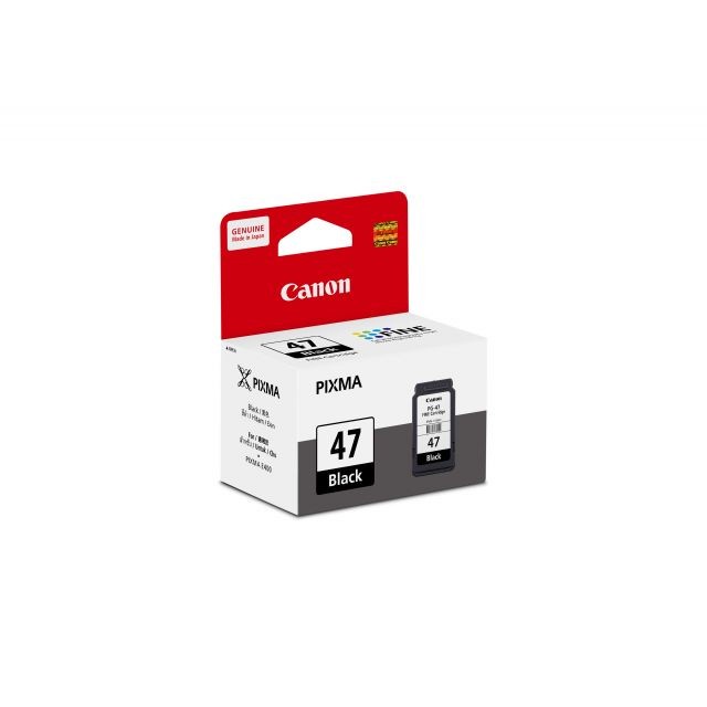 Cartridge Tinta Canon PG47 PG 47 Black ORI Catridge Printer E400 E410