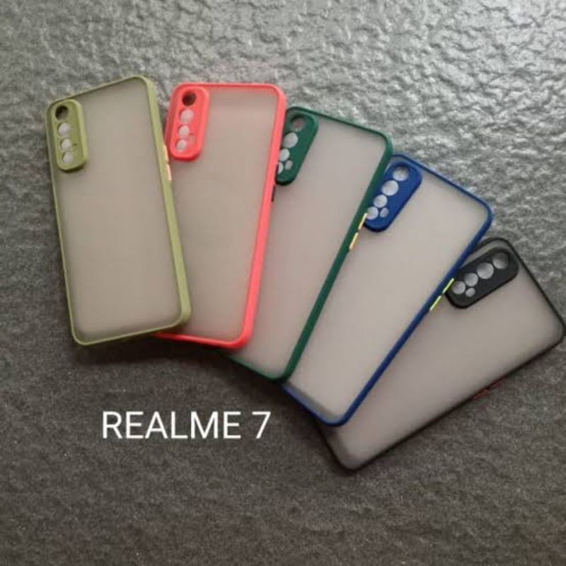 Case Realme 8pro/7/ 7i/C17/ C15/ C21/ C25 Aerocase Protect Camera