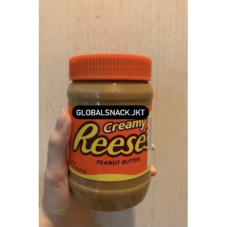 

REESE'S CREAMY PEANUT BUTTER SPREAD - REESES SELAI KACANG USA