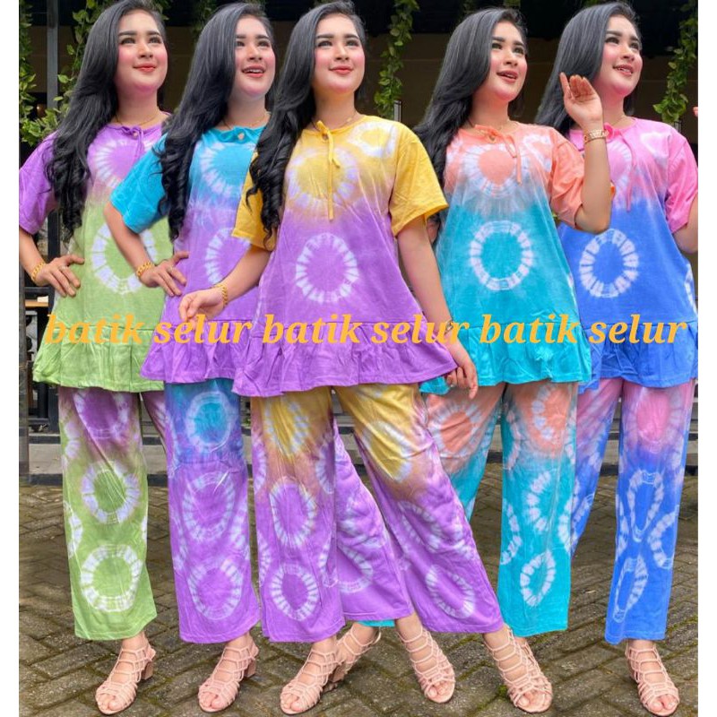 cp rempel/set celana /baju wanita