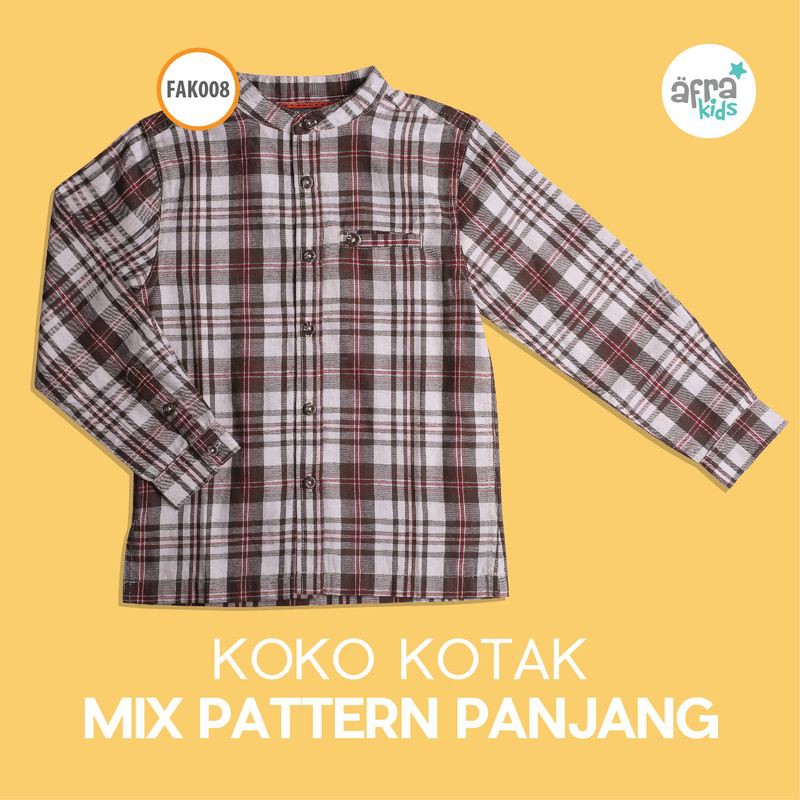 Baju Koko Anak Afrakids - Baju Muslim Anak Laki-Laki