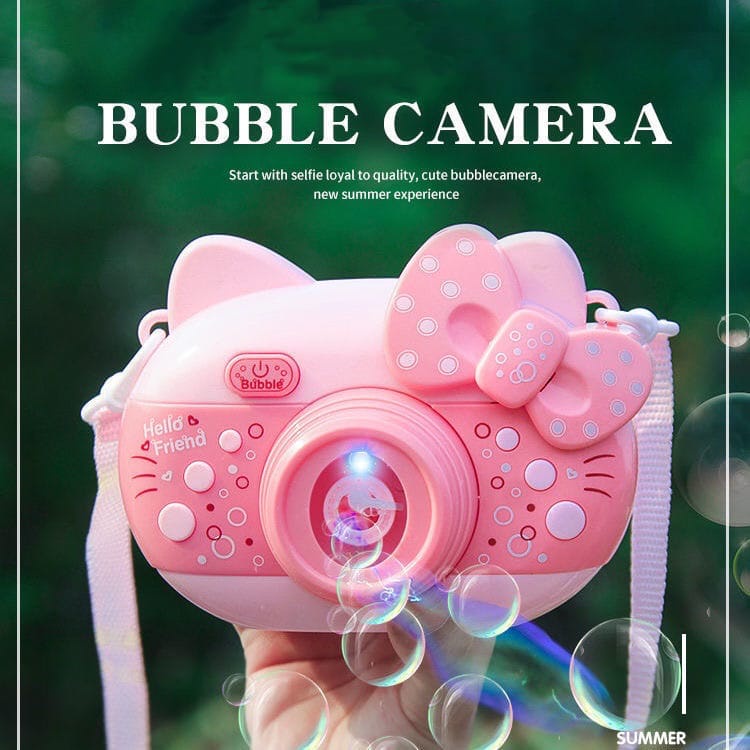 READY STOK BUBBLE CAMERA HELLO KITTY