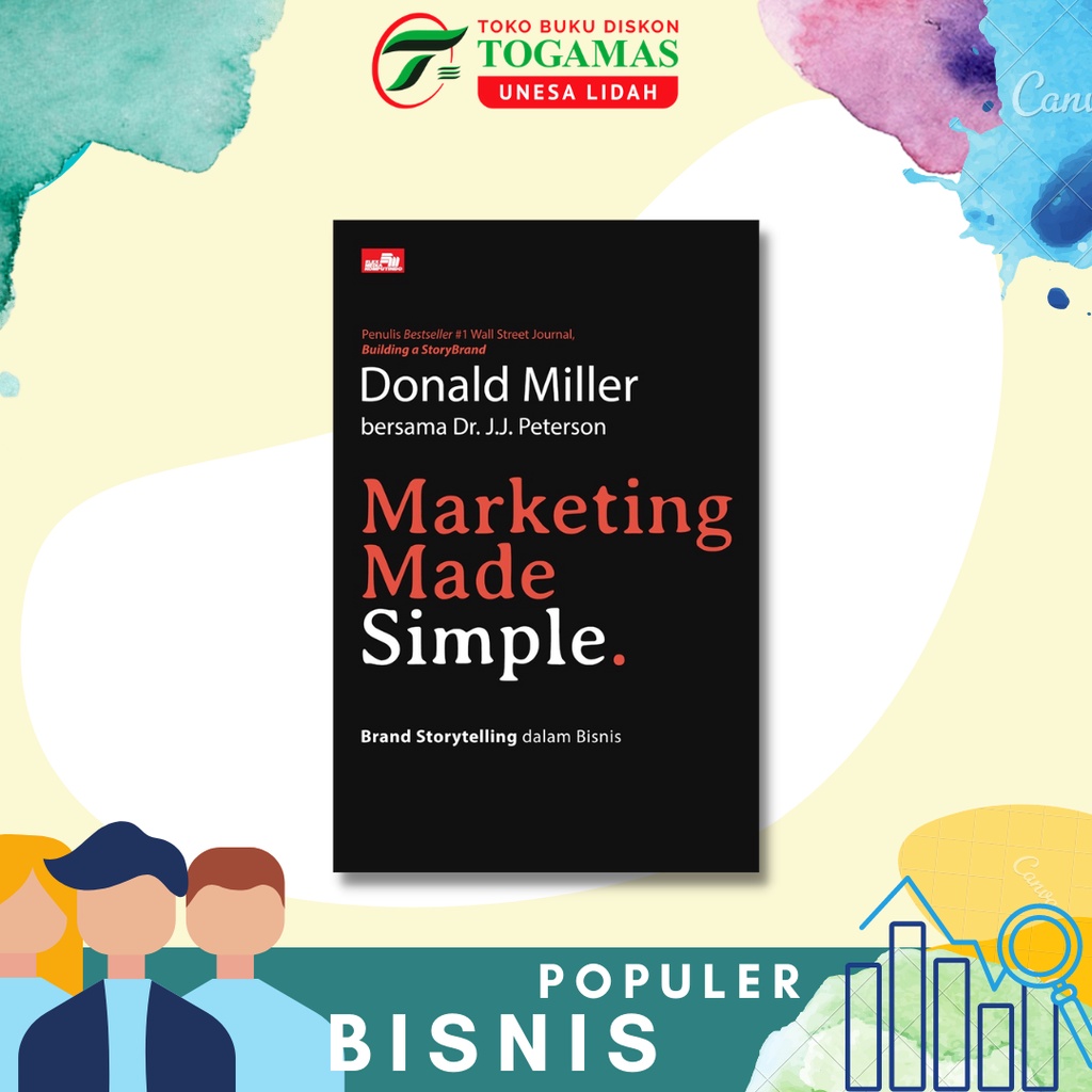 MARKETING MADE SIMPLE BRAND STORYTELLING DALAM BISNIS KARYA DONALD MILLER &amp; DR. J.J. PETERSON