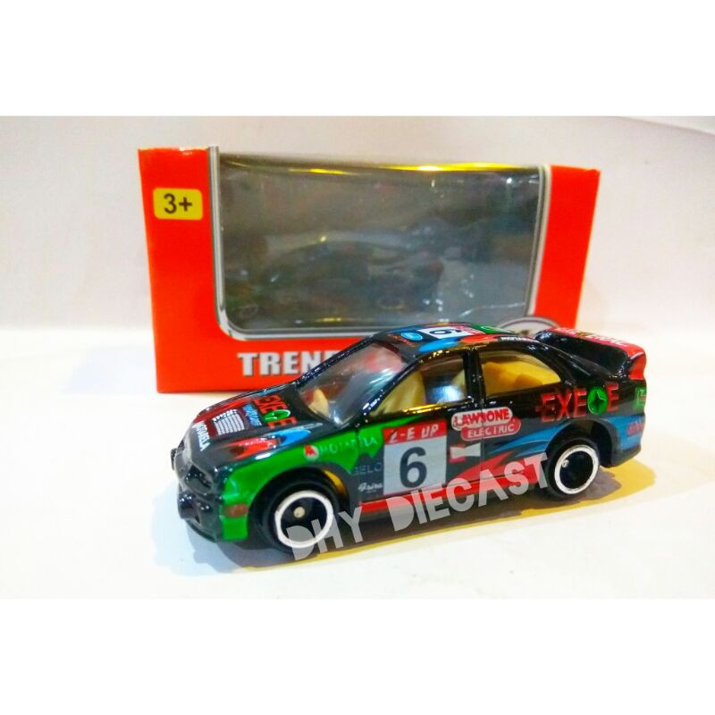 Miniatur Street Machine Diecast Mobil Sport Racing Exeoe Evolution Pro Engine
