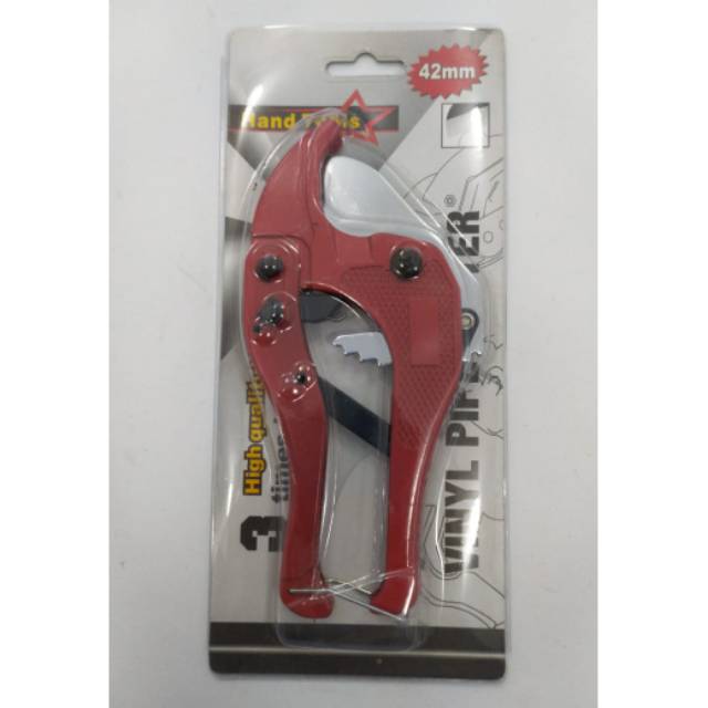 GUNTING PIPA GAGANG PVC MERAH   MURAH AWET/ PIPE CUTTER  / PEMOTONG PIPA