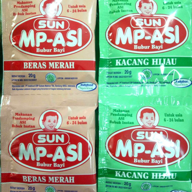 SUN Makanan Pendamping MP ASI Bubur Bayi Renceng