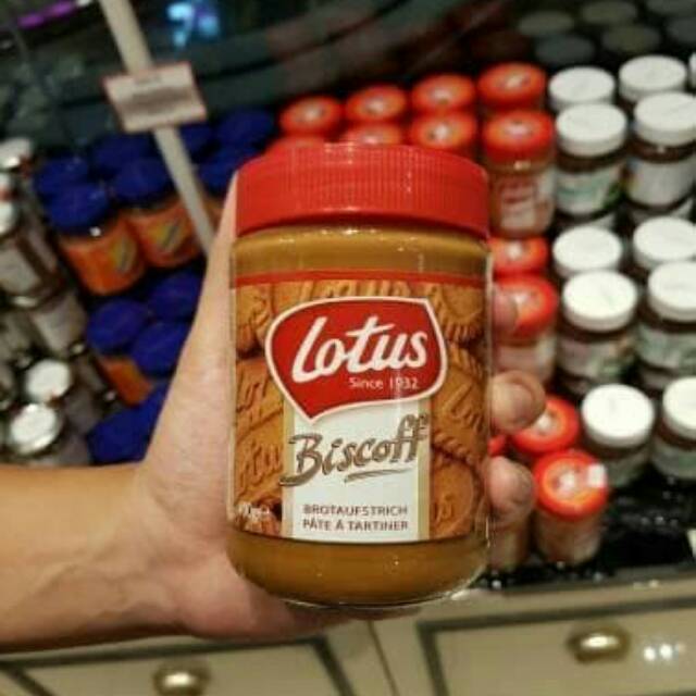 

Lotus biscoff biscuit spread coklat premium 380g imported