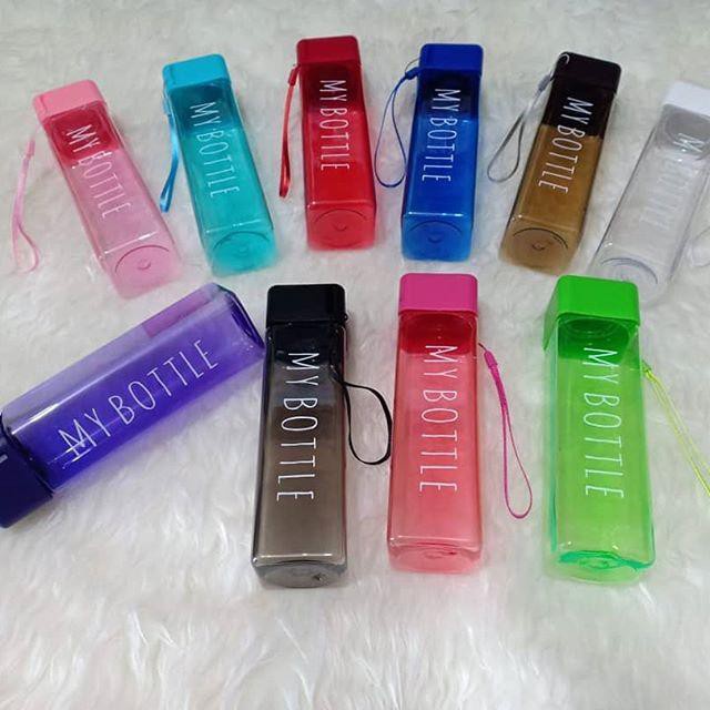 `ღ´ PHINKL `ღ´ ᗩᑕᑕEᔕOᖇIᔕ my bottle kotak botol minum bisa untuk souvenir ulang tahun dan pernikahan custom