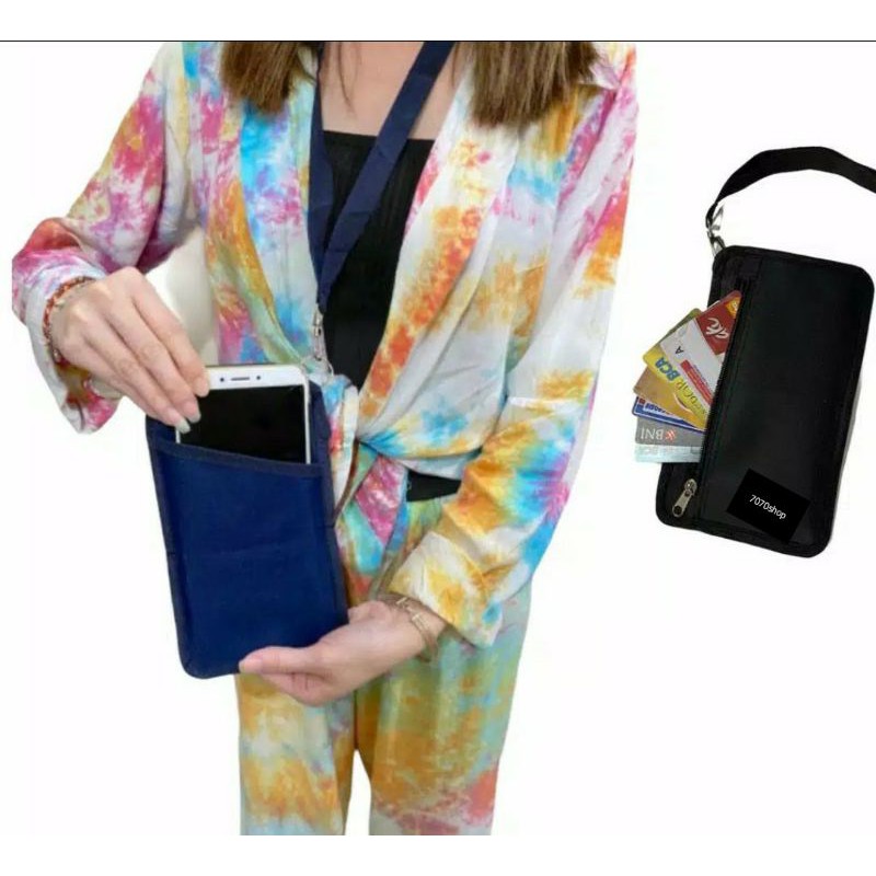 dompet walet sako gantungan handphone
