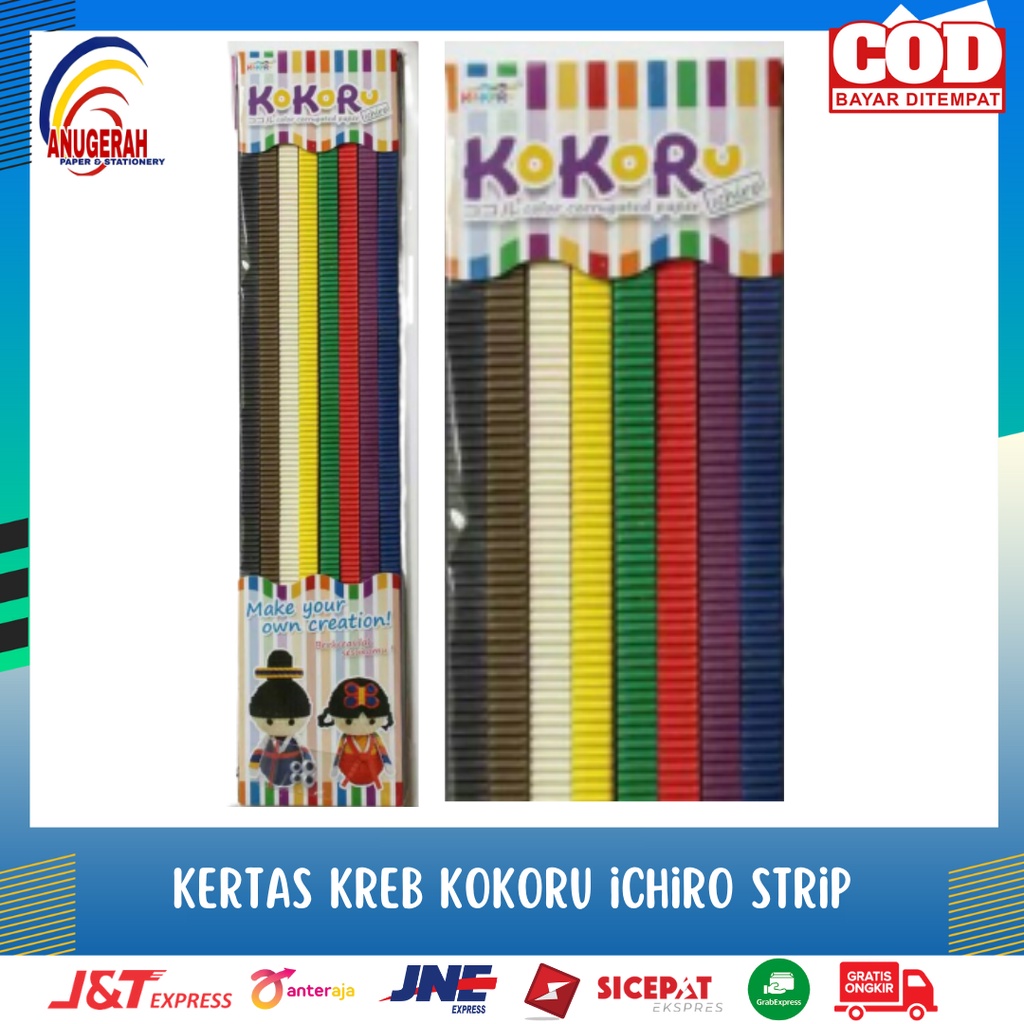 

KERTAS KREB KOKORU ICHIRO STRIP (PCS)