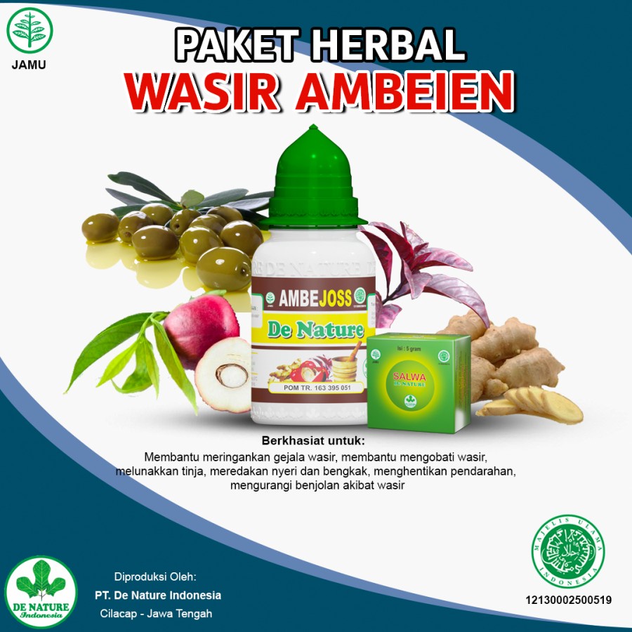 Obat Ambeien-Obat Wasir-Obat Wasir Berdarah-AMBEJOSS SALWA