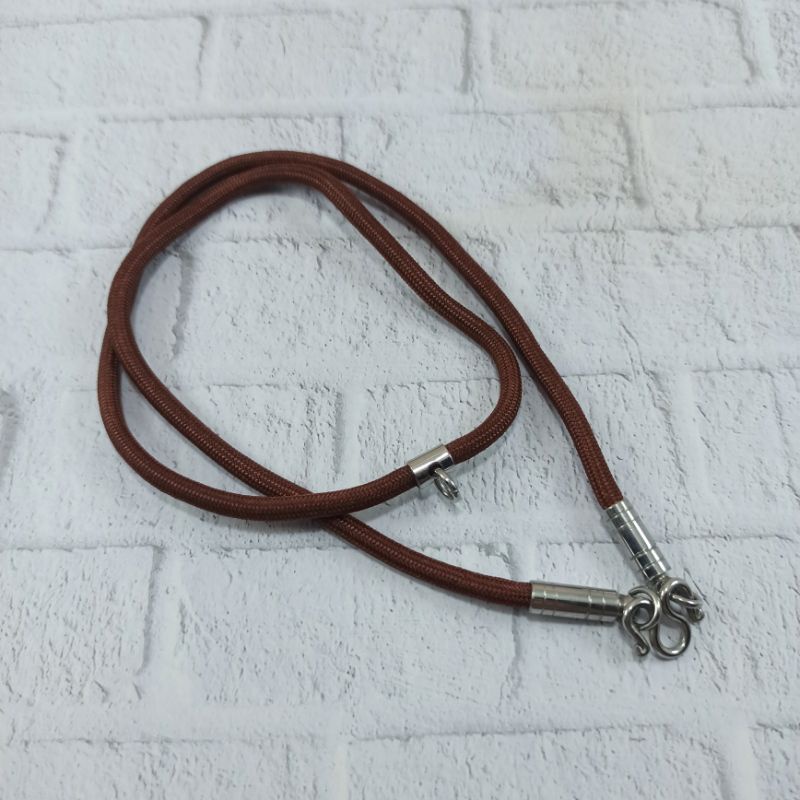 KALUNG TALI LILIN KAIT 2 COKLAT