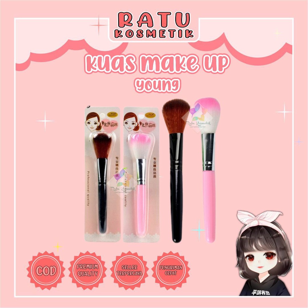 ❤ RATU ❤ Kuas Blush On Yizhilian | Boziya | Young Mika | Tube | Kuas Make Up Karakter