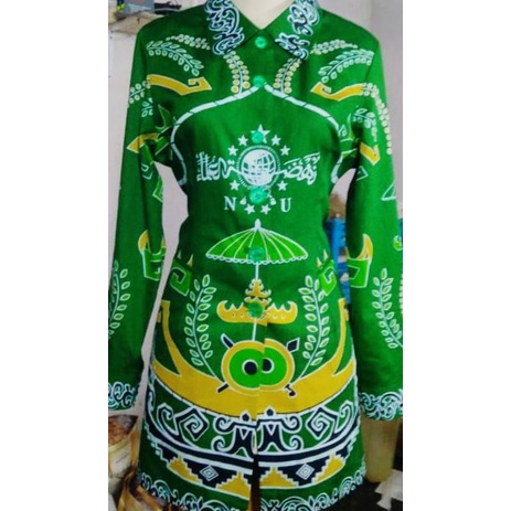 baju batik WANITA NU khas Lampung