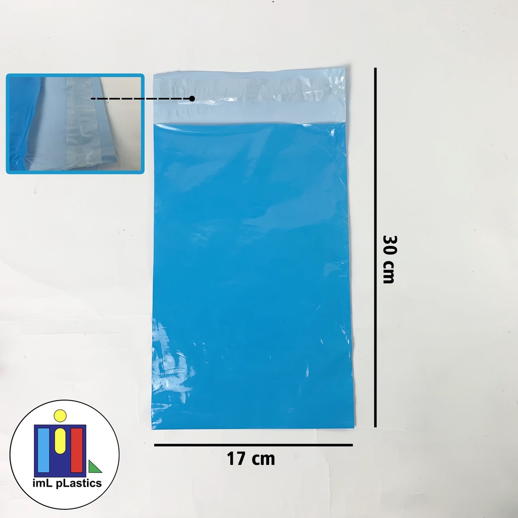 PLASTIK POLYMAILER / Plastik Packing Amplop warna 17 x 30 - 10 lembar