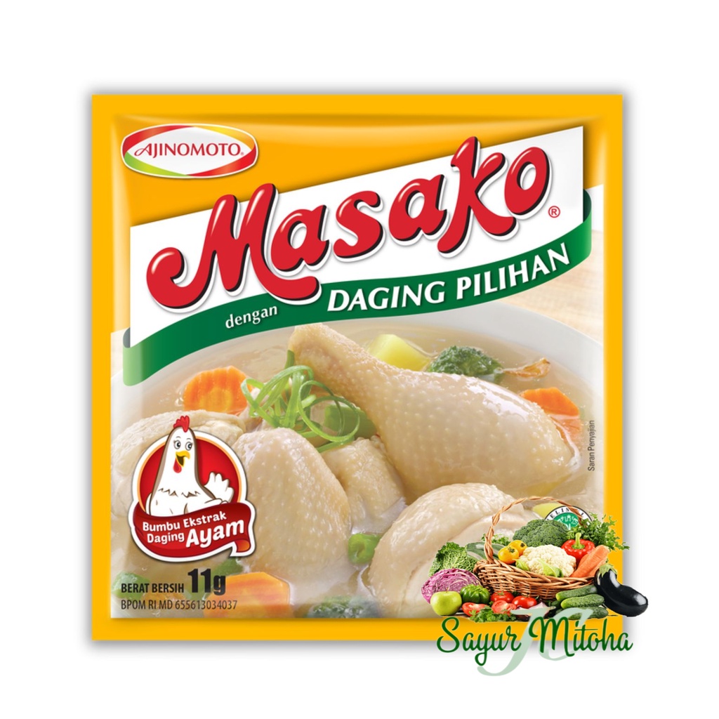 

Masako Ayam Sachet - Bumbu Masak - Pasar Online Bandung