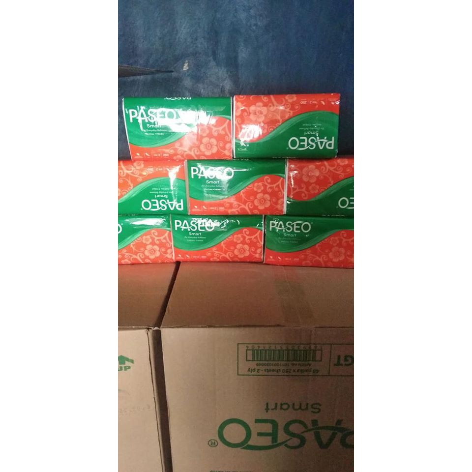 Tissue paseo 250 sheet 2ply