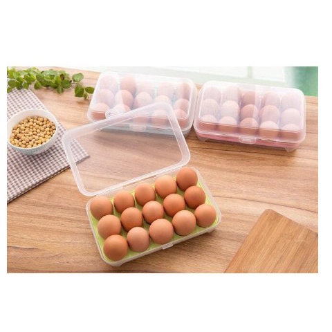 Kotak Telur / Box Telur 15 Sekat / Egg organizer